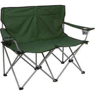 Trademark Innovations Loveseat-style Double Camp Chair with Steel Frame