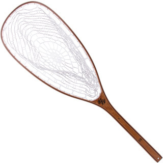 Trademark Innovations Burl Wood 35-inch Fly Fishing Fish-safe Net