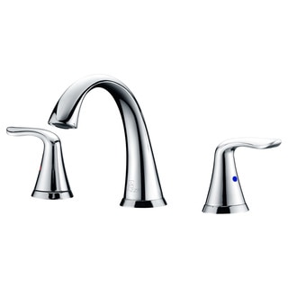 ANZZI Symphony Series 8-inch Widespread 2-handle High-arc Bathroom Faucet in Polished Chrome