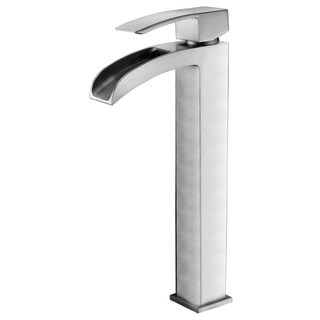 ANZZI Key Series Single Hole Single-handle Vessel Bathroom Faucet in Brushed Nickel