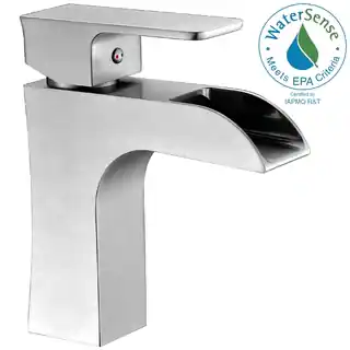 ANZZI Forza Series Single Hole Single-handle Low-arc Bathroom Faucet in Brushed Nickel