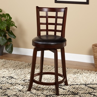 Simple Living Odessa Swivel Counter Height Stool