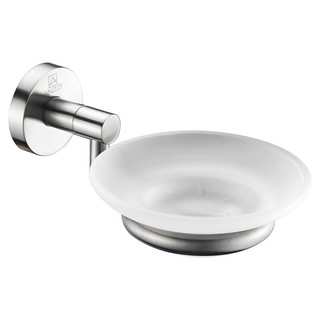 ANZZI Caster Series Soap Dish in Brushed Nickel