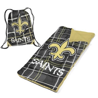 New Orleans Saints Nap Mat with Drawstring Bag