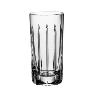 Majestic Gifts Clear Hand-cut Crystal 14-ounce Highball Tumblers (Pack of 4)