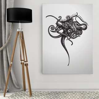 Dimitry Andruz 'Tentacles Abstract' Wall Art On Canvas