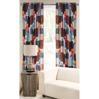 SIScovers PoloGear Boho Polyester Blend Window Curtain Panel