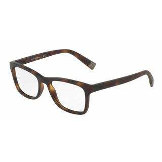 Dolce & Gabbana Mens DG5019 3028 Plastic Rectangle Eyeglasses