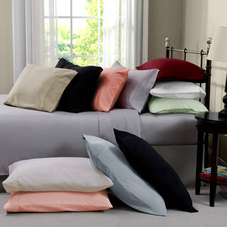 Superior 300 Thread Count Cotton Wrinkle Resistant Pillowcase Set