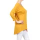 Women's Solid Rayon and Spandex Long-sleeve Tunic - Thumbnail 13