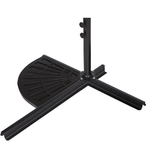 Trademark Innovations Black Resin 26-pound Umbrella Base