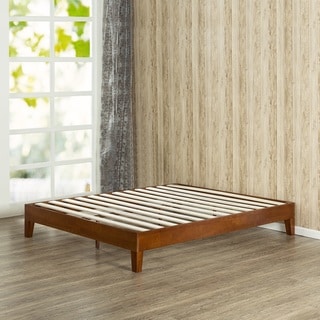 Priage 12-inch Deluxe Wood Twin-size Platform Bed
