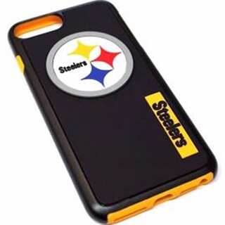 Forever Collectibles NFL-licensed Pittsburgh Steelers Dual-hybrid Case for Apple iPhone 7