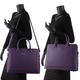 Dasein Front Stitching Women's Shoulder Briefcase Handbag - Thumbnail 12