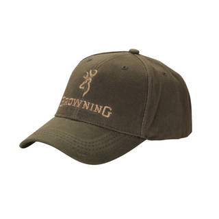 Browning Olive Cotton Dura-wax Cap