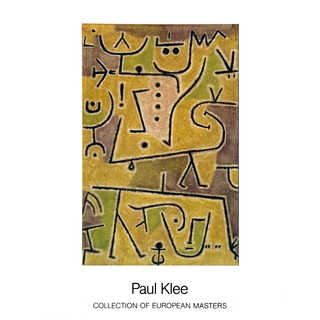 Paul Klee "Rote Weste" Lithograph Poster (35.5 x 27.5)