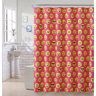 VCNY Emoji Facey A Shower Curtain
