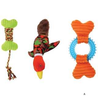 Animal Planet Assorted Pet Toys for Small and Medium Dogs (Pack of 3)