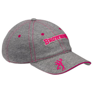 Browning Heather Grey and Pink Cap