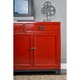 Kosas Home Marcus Red Sideboard