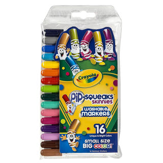 Crayola Pip-Squeaks Skinnies (4 Packs of 16)