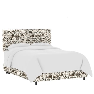 Skyline Furniture Custom Print Fabric Upholstered Bed