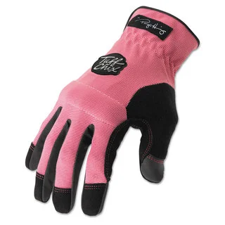 Ironclad Tuff Chix Women's Gloves Pink/Black Large
