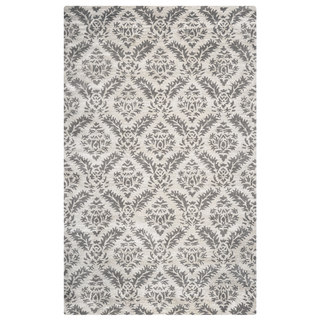 Rizzy Home Hand-tufted Volare Natural Wool Demask Rug (3' x 5')