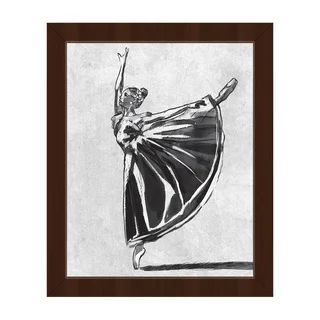 'Ballet Balance' Framed Canvas Wall Art Print