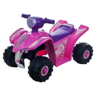 Lil' Rider Pink Princess Mini Ride-on Quad (As Is Item)