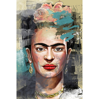 Maxwell Dickson Limited Edition 'Frida Kahlo' Gallery-wrapped Canvas Art