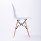 Corvus Winston Dining Chair with Wood Legs (Set of 2) - Thumbnail 9