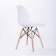 Corvus Winston Dining Chair with Wood Legs (Set of 2) - Thumbnail 8
