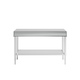 Camille Glam Mirrored TV Stand Console Table with Drawer by INSPIRE Q