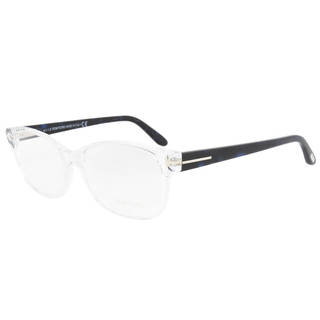 Tom Ford FT5406 026 Unisex Clear/Blue-black Frame Size 55mm Eyeglass Frames