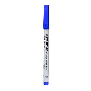 Lumocolor Non-Permanent Blue Overhead Projection Markers (Pack of 10)