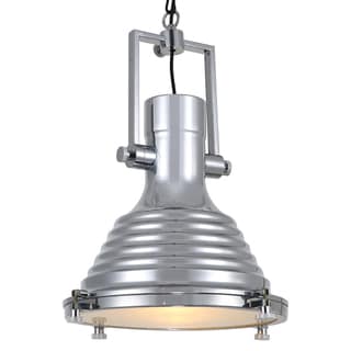 Journee Home 'Priddy' 20 in Hard Wired Iron Industrial Loft Pendant Light