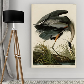 Wexford Home Great-Blue-Heron Canvas Wall Art