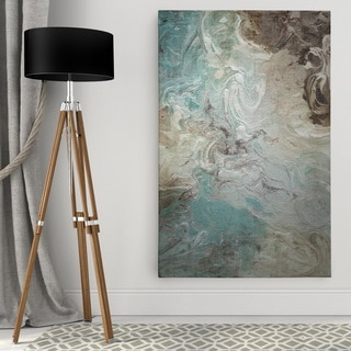 Wexford Home 'Aqua Marble' Premium Giclee Gallery Wrapped Canvas