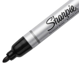 Sharpie Pro Permanent Marker Bullet Tip Black Open Stock Dozen