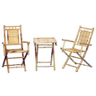 3-Piece Chairs and Small Table Set