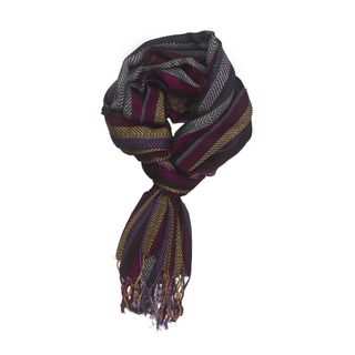 In-Sattva Colors Vertical Stripes Scarf Stole Wrap