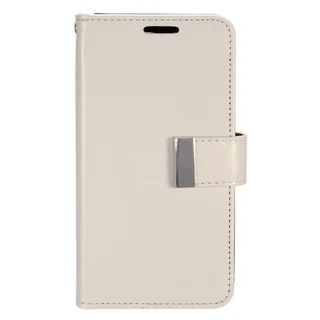 Insten White Leather Case Cover with Wallet Flap Pouch/ Photo Display For Samsung Galaxy Grand Prime