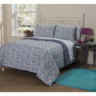 Latitude Scattered Dots 7-piece Bed in a Bag with Sheet Set
