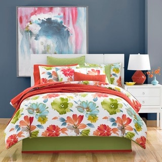 Five Queens Court Madie Citrus Cotton Comforter Set