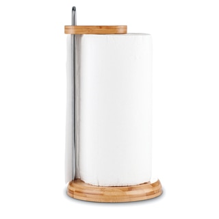 bamboo paper towel holder