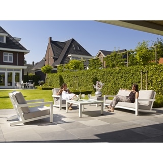 Block White 4 Pc Deep Seating Collection