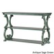 Lorraine Wood Scroll TV Stand Sofa Table by iNSPIRE Q Classic - Thumbnail 7