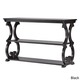 Lorraine Wood Scroll TV Stand Sofa Table by iNSPIRE Q Classic - Thumbnail 8