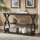 Lorraine Wood Scroll TV Stand Sofa Table by iNSPIRE Q Classic - Thumbnail 3